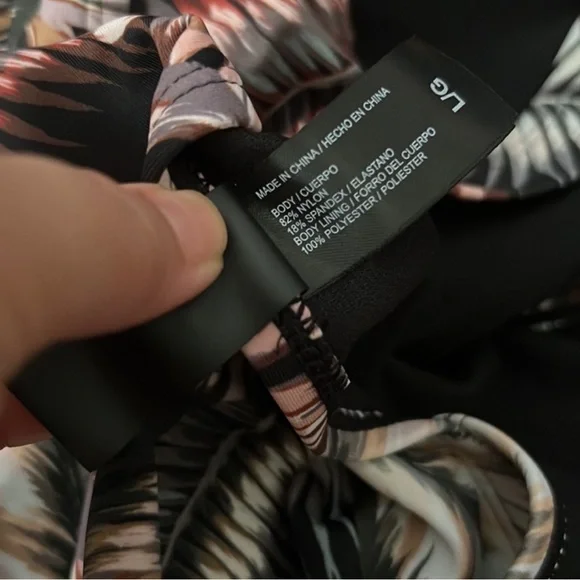 Hurley Racerback Swimsuit - Picture 5 of 6